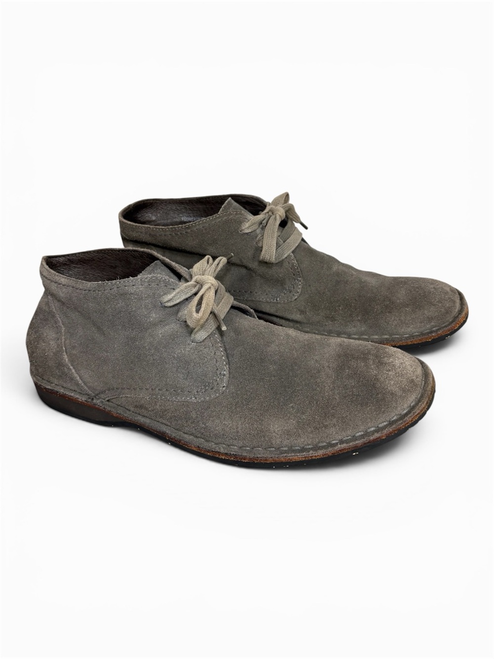 John Varvatos Gray Suede Chukka Boots- men’s 10M